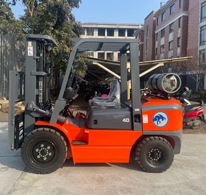 Lpg מלגזה 4000 ק "ג 3m מודל cpqyd40t epa מלגזה עם שינוי צד גז lpg כפול דלק forekliftwith epa - Product Image 5