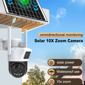 V380pro 4G tarjeta SIM cámara de seguridad solar 10X Zoom hogar HD 6MP 3K al aire libre CCTV inalámbrico WiFi Red Remota Fullcolor PTZ Cámara - Product Image 2