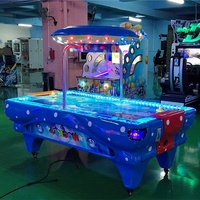 Machine de jeu d'arcade Lifun Factory pour 2 joueurs, table de hockey sur air à monnayeur, jeu de récompense sportif pour enfants et adultes
