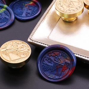 批发铜新图案江南地区复古风格蜡封邮票头 - Product Image 6