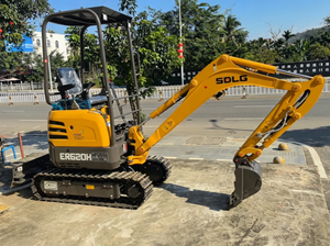 Moteur 11800W pour mini-excavatrice sur chenilles E620H de 2,21 tonnes, idéal pour l'aménagement paysager, la pose de canalisations et la rénovation intérieure en espaces étroits - Product Image 6