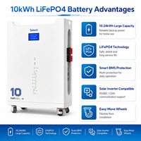 Sistema de Batería LFP Solard de 51V 200Ah de Alta Eficiencia, Precio Accesible, Ideal para Cooperación entre Agencias de Apartamentos, 10kWh
