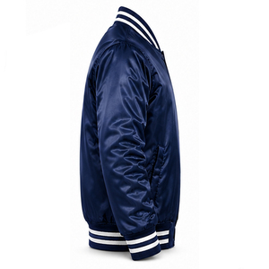 Chaqueta de Hombre Personalizada al Por Mayor, OEM, 100% de Alta Calidad, Chaqueta de Satén Impermeable para Hombre, Chaqueta de Invierno de Satén para Hombre - Product Image 3