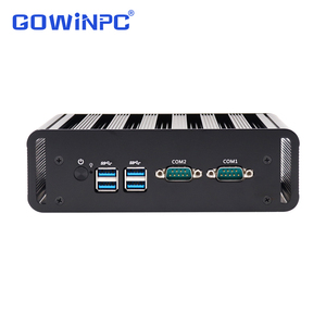 มินิพีซีอุตสาหกรรมแบบไร้พัดลม พร้อม Intel Core i5 4200U 5200U 6200U พอร์ต LAN คู่ รองรับแรม DDR4 และ SSD mSATA - Product Image 5