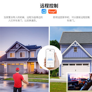 ตัวควบคุมประตูโรงรถอัจฉริยะ Moes Wi-Fi 100-240V 2A Tuya ควบคุมด้วยแอป Alexa และ Google Assistant - Product Image 4