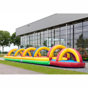 Tobogán Inflable de Doble Carril para Juegos Competitivos y Empresas de Alquiler - Product Image 3