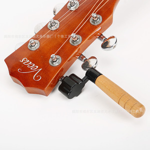 Wooden Handle Winding Guitar Tuner Knob For Acoustic Folk Guitar <b>String</b> Changing Tool Practical Musical Instrument Accessory - Product Image 4