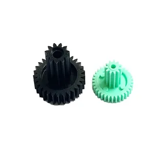 High precision Printer Transmission Plastic helical and spur gear for gear box in machine equipment