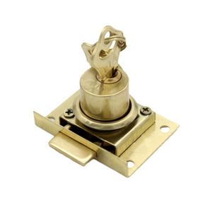 Drawer <b>Lock</b> for Outdoor <b>Cabinet</b> & Furniture 16mm/22mm Bore Size Universal Office Drawer <b>Lock</b> with Keys - Product Image 3