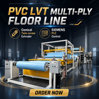 Produsen Lini Produksi Papan Lantai Vinyl SPVC PVC Komposit Ekstruder Sekrup Kembar Konis CE SJSZ65/132