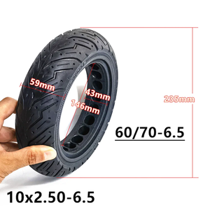 Pneu en caoutchouc massif non pneumatique de 10 pouces <span class=keywords><strong>Max</strong></span> G30 60/70-6.5 pour scooter électrique G30 <span class=keywords><strong>Max</strong></span> - Durable sans chambre à air - Product Image 5