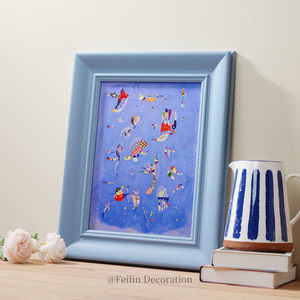 Tableau mural en toile imprimé haute définition style shabby chic <span class=keywords><strong>rustique</strong></span> avec cadre en bois artisanal (options multi-tailles, finition peinte) - Product Image 2