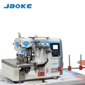 New Industrial Full-Automatic Serger EX High-Speed Overlock Auto Thread Trim Presser Lift Double Needle 6-Thread <b>Binding</b> Iron - Product Image 2