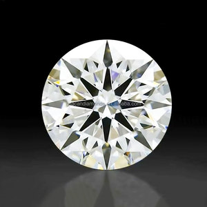 Diamant rond brillant cultivé en laboratoire, diamant non monté, marque <span class=keywords><strong>HUACAN</strong></span>, pierre non montée de Chine pour la fabrication de bijoux, diamants en vrac en gros - Product Image 3