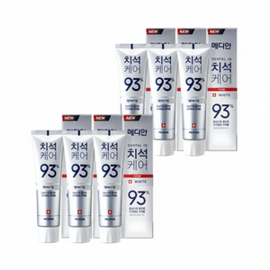 Lot de 6 Dentifrices Blancheurs Median Tartar Care 120g Usage Domestique avec Ingrédients Chimiques Prix Réduit - Product Image 1