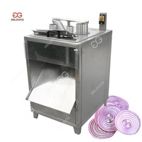 Weegbree Shredder Machine Multi Lange Groene Bananenplaat Chips Snijmachine Voor Het Snijden Van Bakbananen Bananenchips