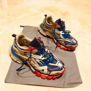 Zapatillas Deportivas de Piel Sintética de Alta Calidad, Estilo Chunky para Caminar, Diseño Original de Diseñador de Moda, Zapatillas de Lujo para Correr - Product Image 1