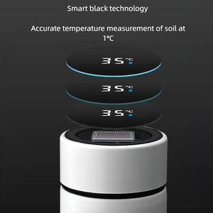 ขวดเทอร์โมแบบพกพาได้แก้วชากาแฟหน้าจอแสดงอุณหภูมิอัจฉริยะขวดน้ำสุญญากาศพร้อมตัวกรองถ้วยเทอร์โม - Product Image 3