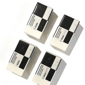 Gommes à effacer rectangulaires blanches personnalisées en gros, prix d'usine, promotionnelles, pour l'école et le bureau - Product Image 4