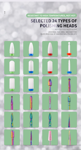 Gốm/kim cương/thạch anh đa chức năng Nail Drill Bit loại bỏ da chết và làm móng tay - Product Image 3