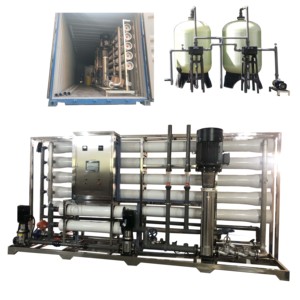 Système <span class=keywords><strong>de</strong></span> filtration par osmose inverse conteneurisé 15 TPH pour <span class=keywords><strong>eau</strong></span> saumâtre et salée, équipement <span class=keywords><strong>de</strong></span> traitement <span class=keywords><strong>de</strong></span> l'<span class=keywords><strong>eau</strong></span> <span class=keywords><strong>de</strong></span> puits pour l'irrigation des fermes <span class=keywords><strong>de</strong></span> bleuets - Product Image 2