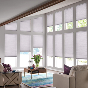 Thông Minh Cơ Giới Wifi Trong Nhà 3D In Patterns Cortina Inteligentes Cellur Shades Persianas Điện Mật Ong Lược Mù - Product Image 2