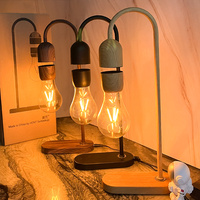 Bombilla LED Flotante de Levitación Magnética con Precio de Fábrica HCNT, Lámpara de Regalo Personalizada