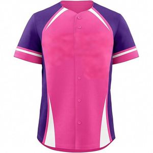 High Quality Factory Price Youth Custom Logo Quick Dry Blank <b>Baseball</b> Jersey - Product Image 5