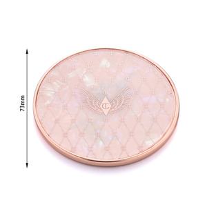 Bling Bling Winsun High End Small Round Single Sided Small Pocket <b>Compact</b> Cosmetic <b>Mirror</b> - Product Image 4