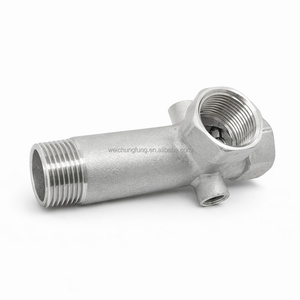 SUS304 Spring Check Valve NPT Threaded 1" X 1" Backflow Preventer Stainless Steel for Water System - Product Image 3