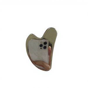 High Quality Heart-shaped Stainless Steel Facial Massager - Product Image 6
