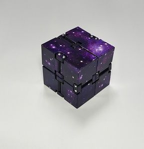 Đồ Chơi Ngầu Khối Lập Phương Vô Cực EDC Khối Lập Phương Vô Cực Khối Lập Phương Vô Cực Kỳ Diệu Bằng Nhôm Màu Hồng - Product Image 4