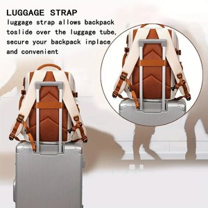 Nouveau sac à dos pour ordinateur portable professionnel de grande capacité avec compartiment à chaussures, bretelles réglables et plusieurs poches pour les voyages - Product Image 4