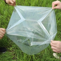 Industrial Grade Custom Large Transparent PE Plastic Moisture-Proof Bags for Earphones