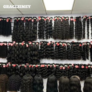 Lots de Cheveux Humains Vierges Bouclés Birmans Remy Non Traités, Tissage de Cheveux à Double Trame Super Double Drawn, <span class=keywords><strong>Fournisseur</strong></span> de Cheveux Bruts Indiens - Product Image 3