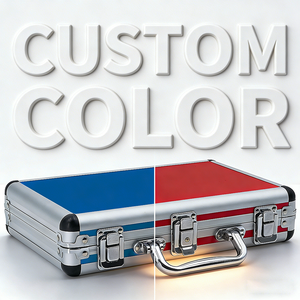 Maletín de herramientas de aluminio duro plateado de tamaño personalizado OEM para instrumentos y equipos de alta resistencia con relleno de espuma - Product Image 6