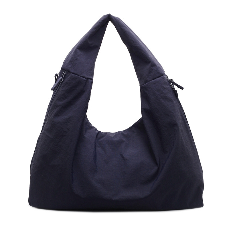 Women's Canvas Crossbody Bag - Casual Dumpling Shoulder Bag For Commuting & Travel - View #8