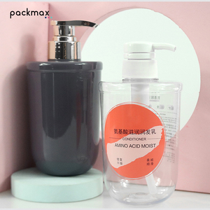 500ml Custom PET <b>Pump</b> <b>Bottle</b> for Conditioner Hair Care - Home Use Shampoo Lotion Cosmetic Packaging Wholesale - Product Image 6