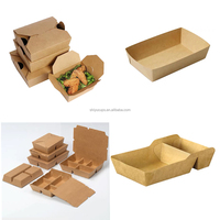 Hamburguesa Almuerzo Caja de papel Kfc Macdonalds Comida rápida Caja de pizza Bandeja de papel Bolsa Taza Máquina formadora de platos