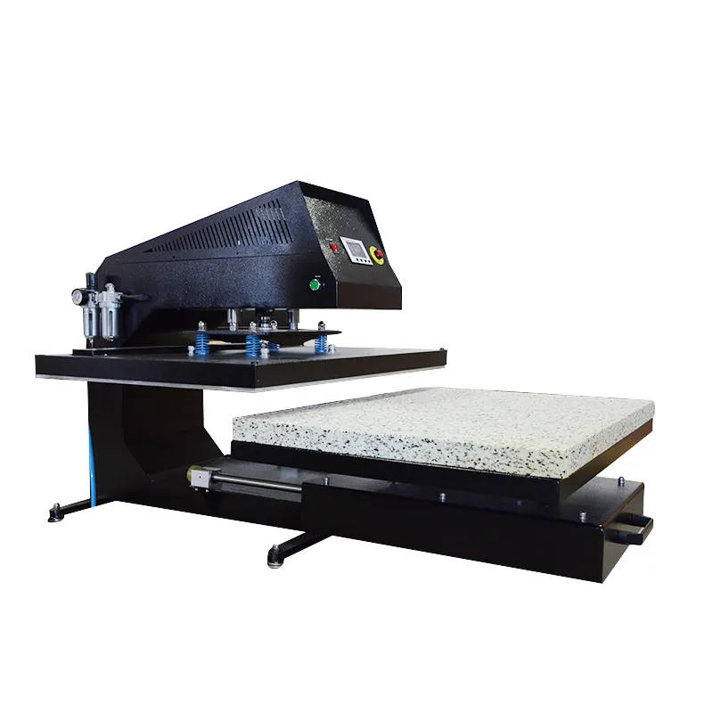 Prensa de calor digital automática Máquina de prensa de calor de alta presión neumática para impresión de artículos deportivos