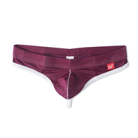 Culotte en maille taille basse pour hommes, nouvelle tendance, Jockstrap, string, sous-vêtements pour hommes