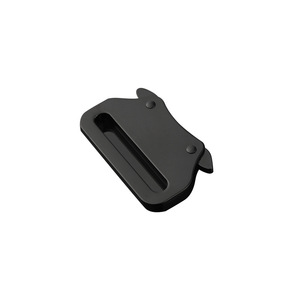 Alloy Buckle For <b>Pet</b> <b>Leashes</b> 40mm Inner Diameter Adjustable Metal Buckle Black Silver Color Bag Accessories - Product Image 4