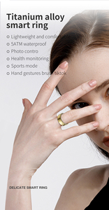 Anillo Inteligente de Acero Inoxidable de Alta Calidad, Monitor de Salud, Pulsómetro, Rastreador de Actividad Física, Control por Aplicación, Android - Product Image 4