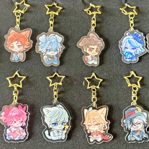 Sinh thái thân thiện Keychain Acrylic quyến rũ tùy chỉnh bán buôn Chất lượng cao dễ thương phim hoạt hình Acrylic vòng chìa khóa tùy chỉnh - Product Image 5