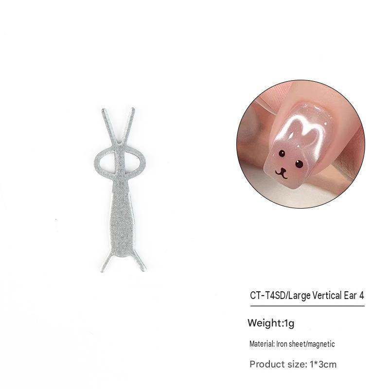 CT-T4SD / Oreille droite de lapin grande taille 4
