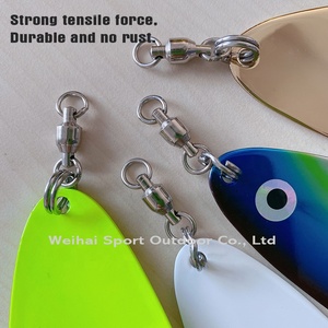 <span class=keywords><strong>Leurre</strong></span> <span class=keywords><strong>de</strong></span> pêche OEM en acier chromé <span class=keywords><strong>de</strong></span> 7 à 11 pouces, type cuillère flottante, grand wobbler pour la pêche à la traîne en lac et en rivière - Product Image 5