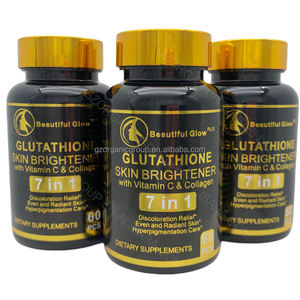 2024 OEM Luxus Glutathion Aufhellung mit Vitamin C Kollagen Kapseln Haut aufhellung L-Glutathion 7 In 1 Feuchtigkeit kapsel - Product Image 6