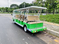 Nouveau Foton 17 places, véhicule de tourisme à essence, navette touristique pour campus, complexe hôtelier, hôtel et service de transfert en parc