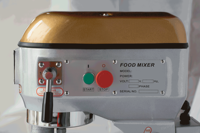 Mélangeur planétaire à courroie YOSLON 20L, machine à snacks de 20 litres pour mélanger les œufs, les garnitures, le lait, le beurre pour gâteaux, croissants et pâtisseries.