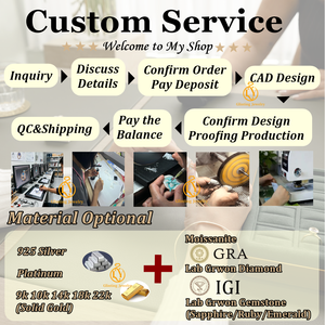 Brincos de Diamante Criado em Laboratório 14K 18K Personalizados com Certificação IGI, Corte Redondo Brilhante VVS, Joias de Diamante Cultivado em Laboratório - Product Image 4